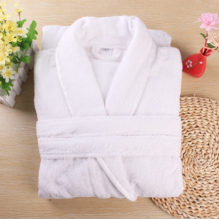 100% Cotton Terry Bathrobe From China Factory