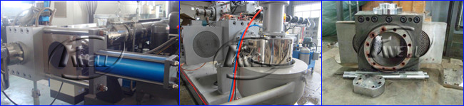 PP Woven Bags Granulating Machine/Water Ring Pelletizer Extruder System