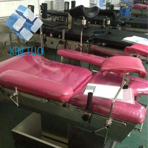 Ce Certification Multi-Functional Gynecological Obstetric Table Delivery Bed
