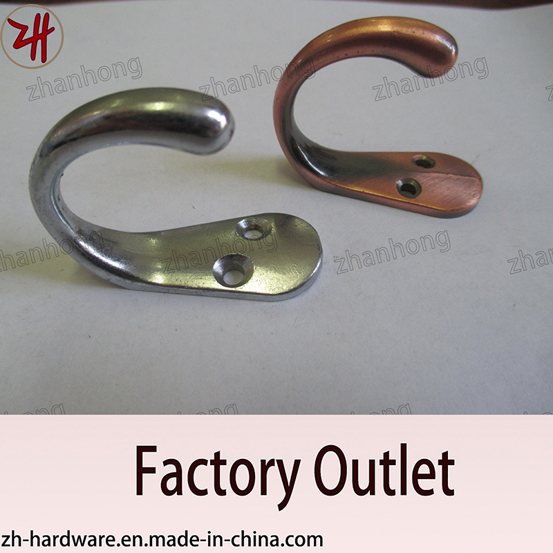 Zinc Alloy Beautiful Design Double Clothes Hanger Cat Hooks (ZH-2009)