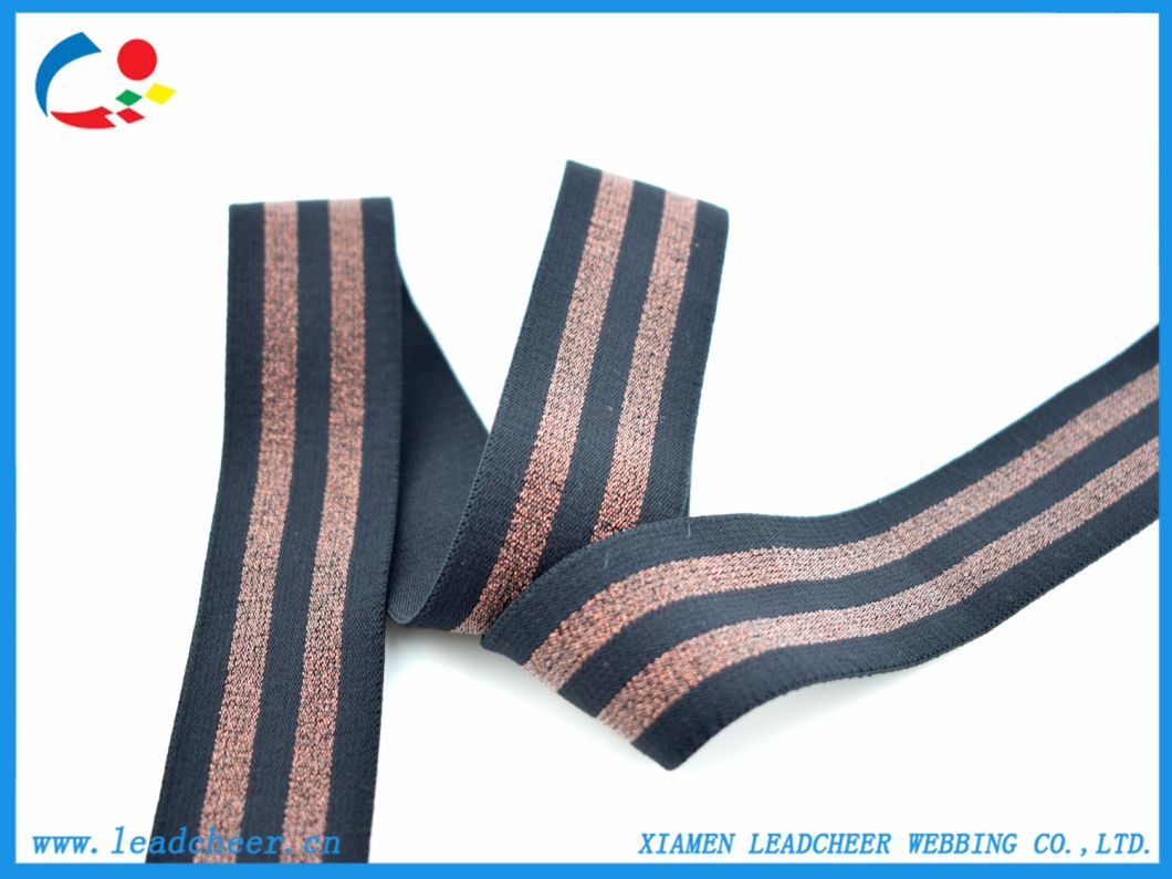 Stripe Elastic Band Underwear Waistband Sports Bra Tape