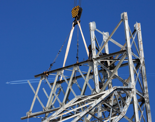 230kv Power Transmission Line Lattice Steel Tower