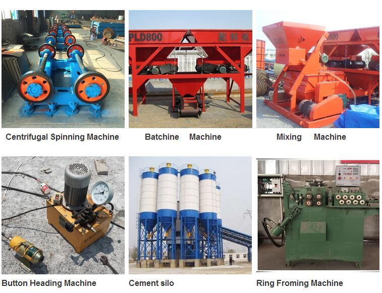 China Manufacturer Electric Concrete Pole Making Machine