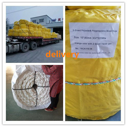 8 Strand Polypropylene Multifilament Rope