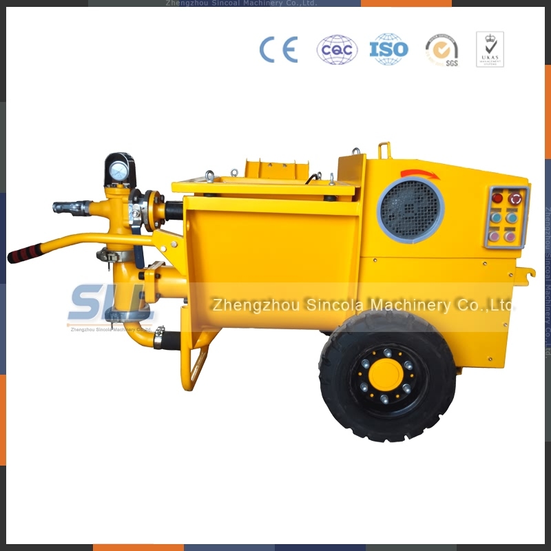 Voltage Changeable Small Portable Cement Mortar Pump