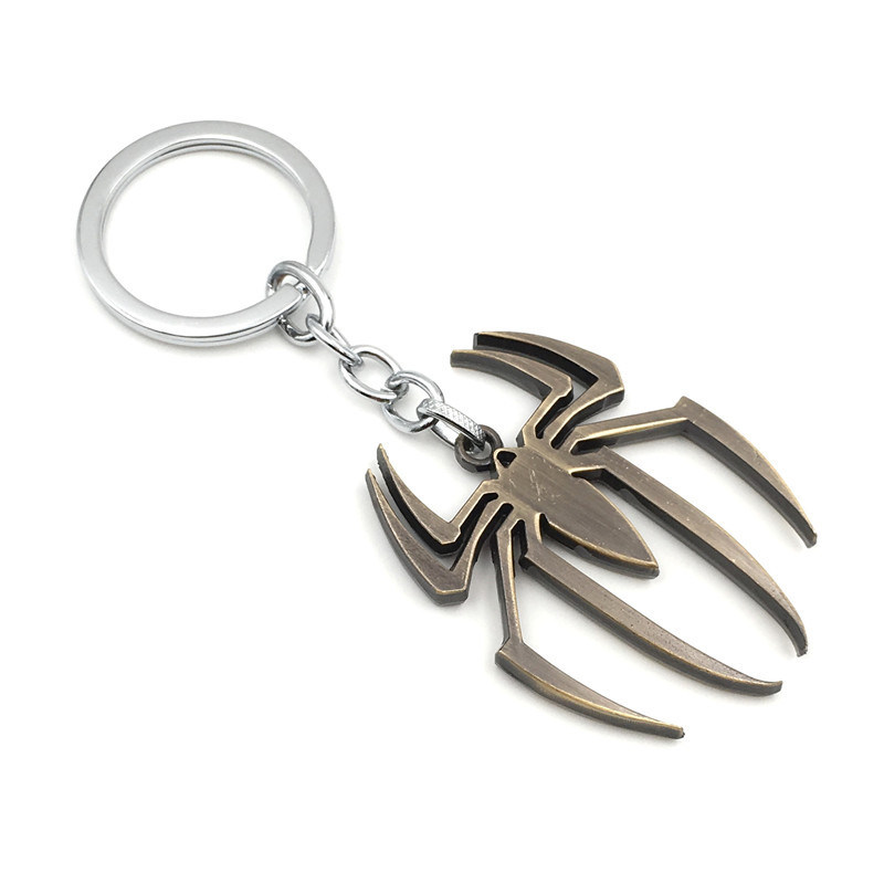 OEM Design Custom Metal Zinc Alloy Promotional Marvel Spider-Man Key Chain