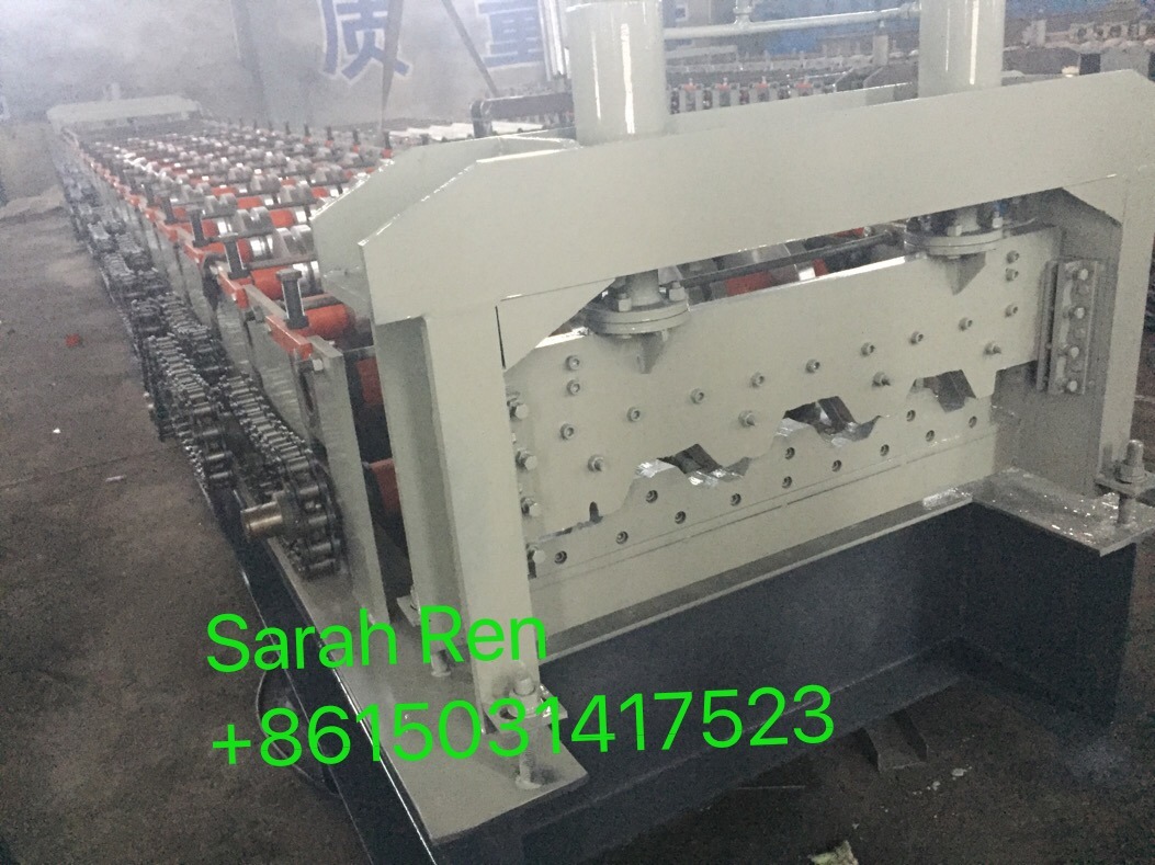 Full Auto Steel Metal Floor Deck/Decking Building Roll Forming Machine