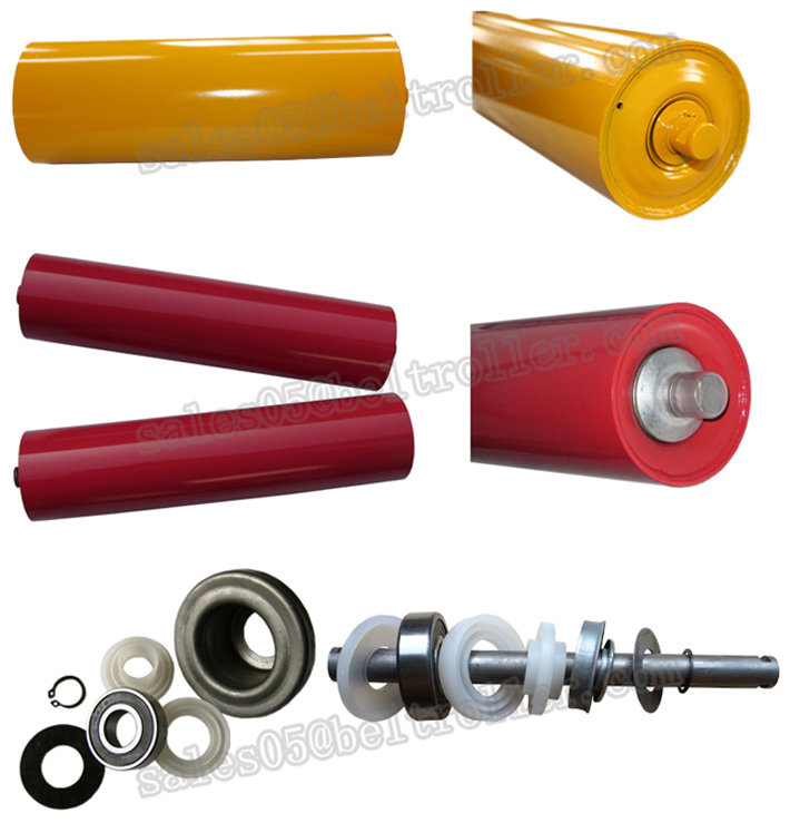 OEM Services Offered Conveyor Steel Idler Roller for Coal Mine