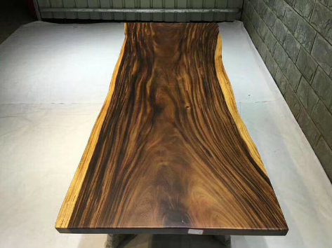Walnut Solid Wood Coffee Table, Chair Dining Table Top, Work Top Restaurant Table