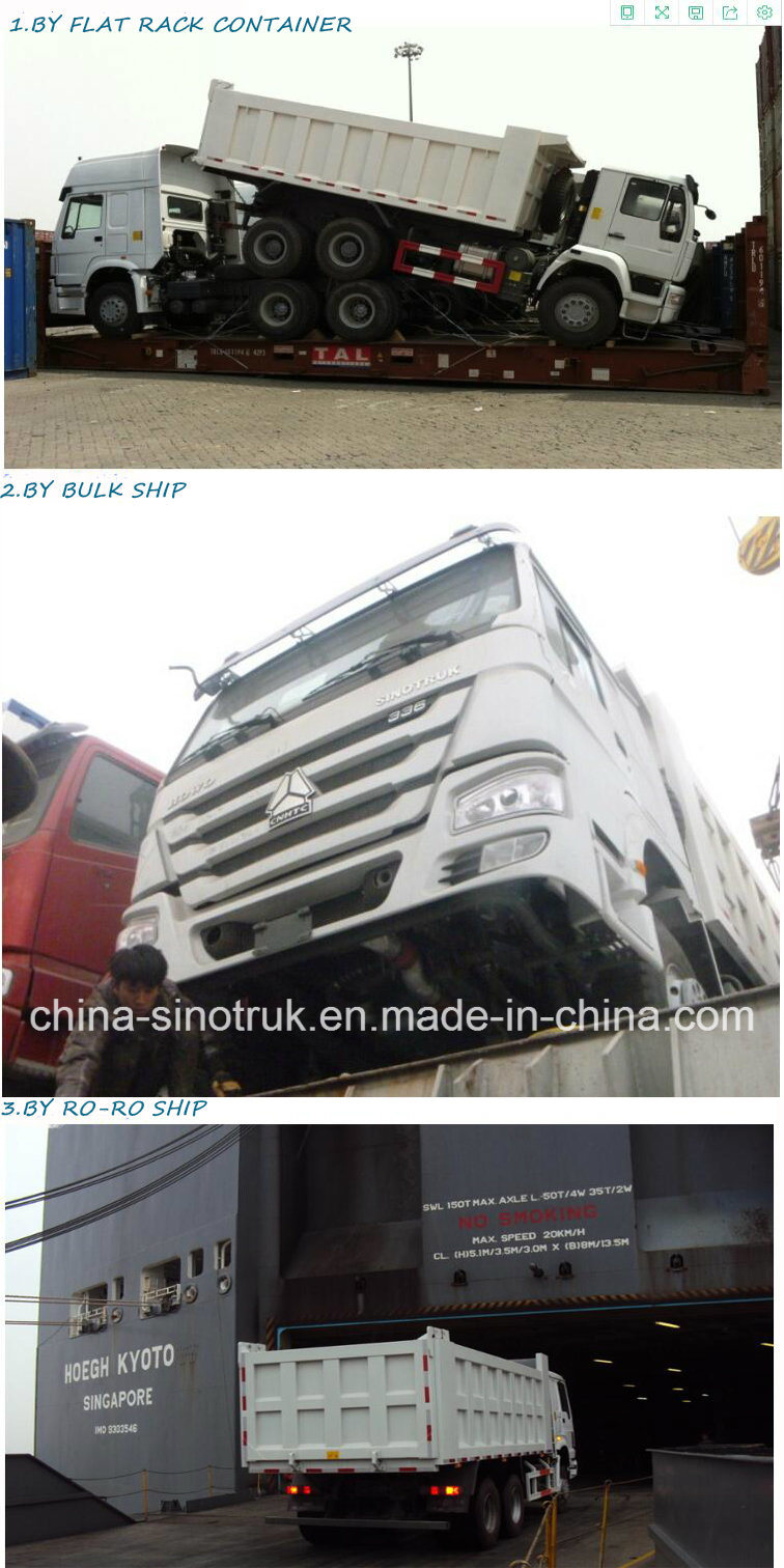 Professional Supply Sinotruk HOWO Tipper Dumper Dump Truck of 6*4 10 Wheels