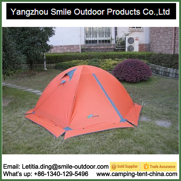 2 Person Double Layer Mountain Hiking Camping Dome Tent