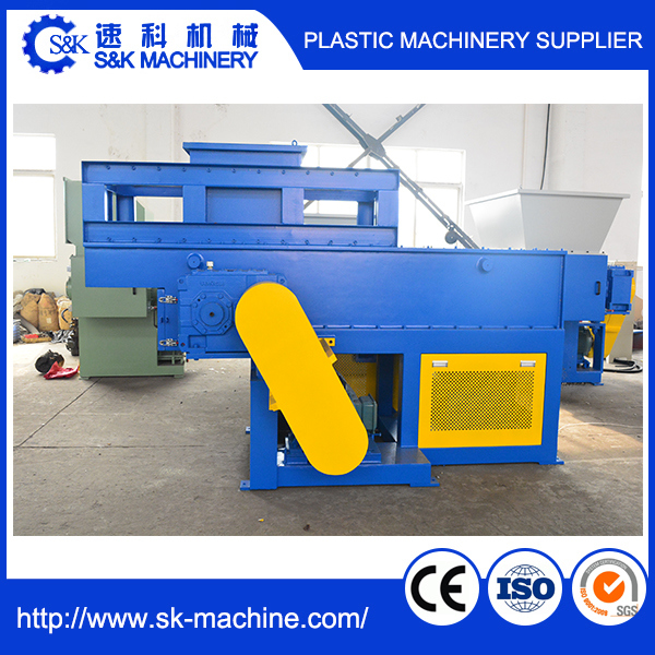 Shredder for Plastic PE PP Pipe or Tube