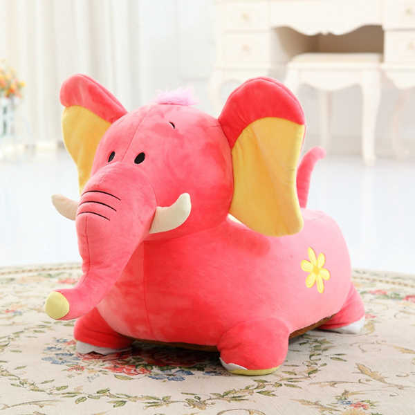 Animal Elephant Plush Sofa Seat, Soft Tatami Chairs, Birthday Gifts