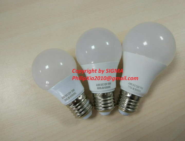 Sigma 120lm/W 3000K 6500K Daylight 1W 3W 5W 7W 9W 12W 15W E27 B22 24V 12V Bulb LED Light Lamp