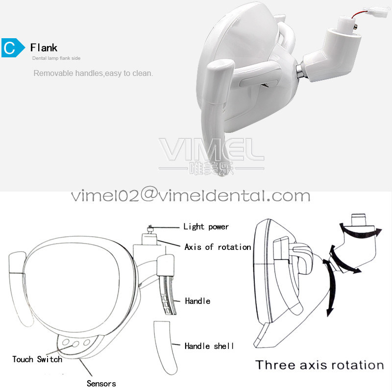 Surgical Equipment LED Shadowless Operation Lamp Light