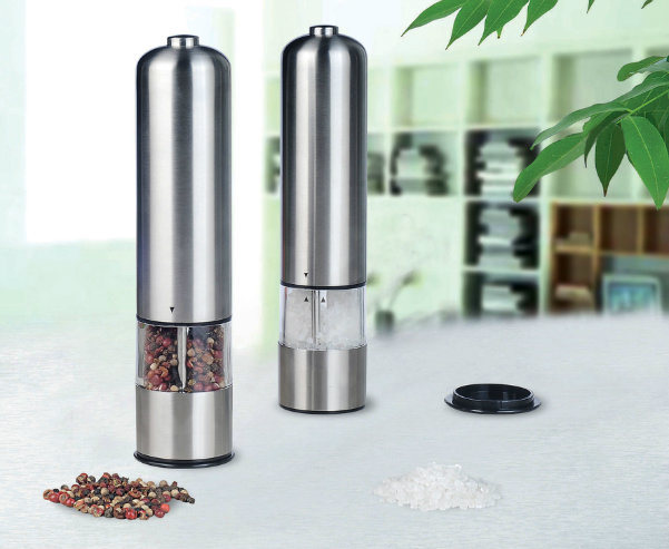 Electric Sainless Steel Salt and Pepper Kitchen Mill (R-6001)
