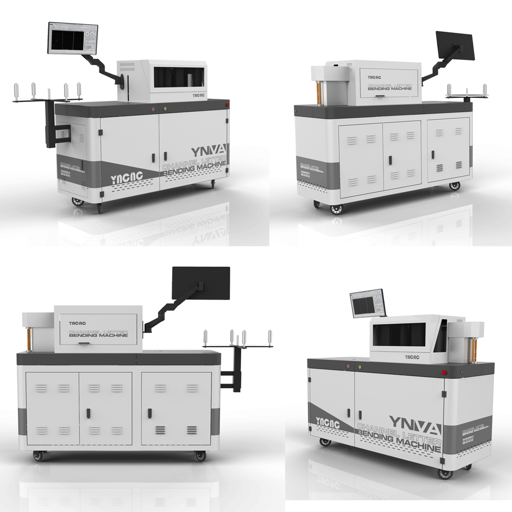 Automatic Flange Channel Letter Bending Machine/Auto Bender for Aluminum Coil and Metal Steel