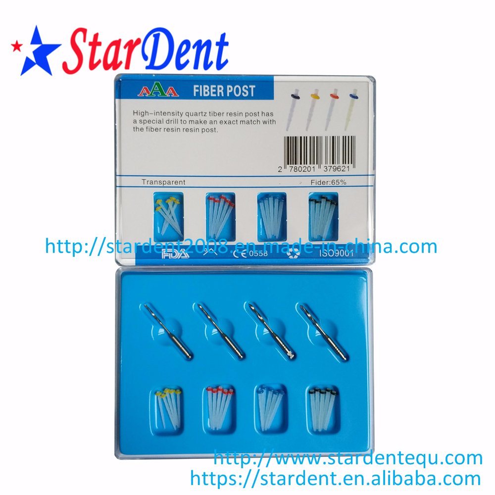 Dental Straight/Spiral Glass Fiber Post of Dental Hospital Medical Lab Surgical Diagnostic Equipment