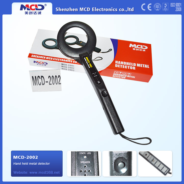 Portable Handheld Metal Detector Mcd-2002 Security Scanner Security Handheld Metal Detector