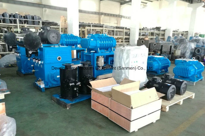 High Quality Mechanical Piston Vacuum Pump with Tube Condenser