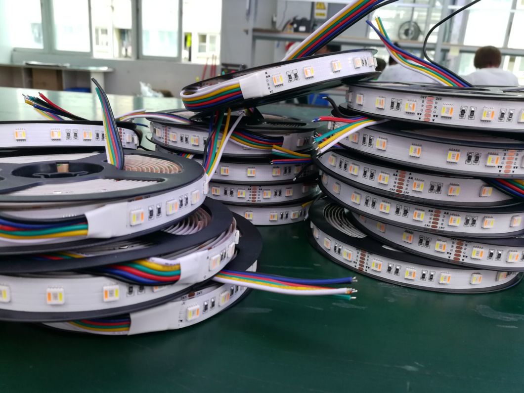 Ce, RoHS High Quality 5050SMD RGB+CCT LED Strip Lighting