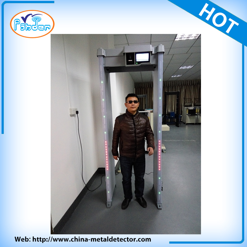 2016 New 48 Zone Walk Through Door Frame Metal Detector