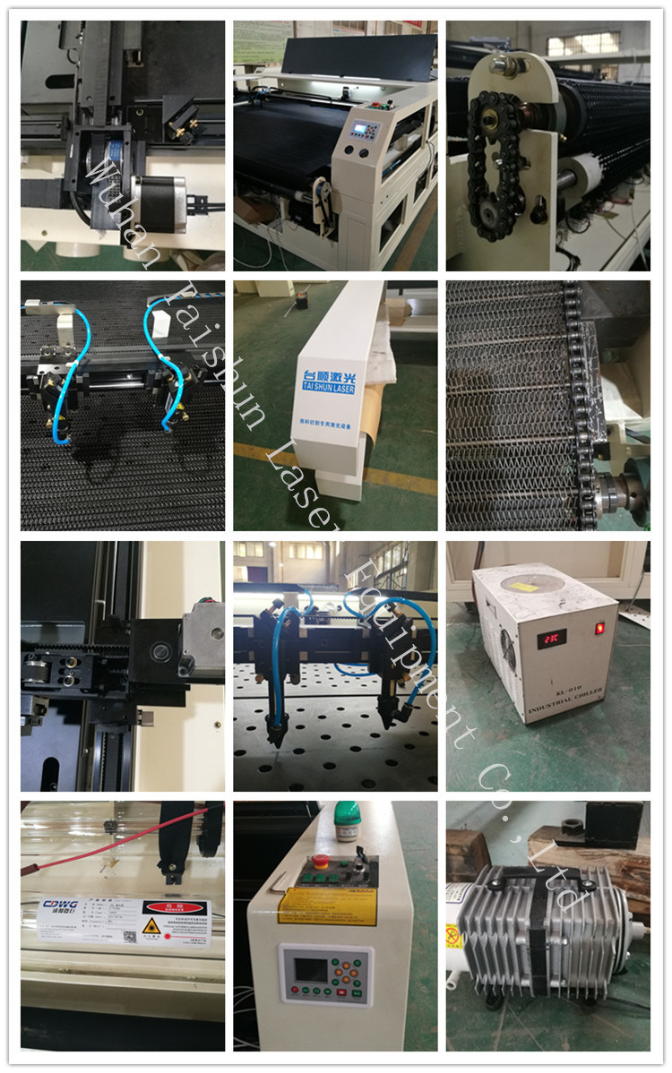 Fabric Exposure Suit Laser Cutting Machine From Wuhan