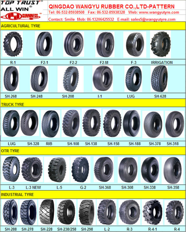 Top Trust Sh-228 Solid Industrial Forklift Tyre (12.00-20)