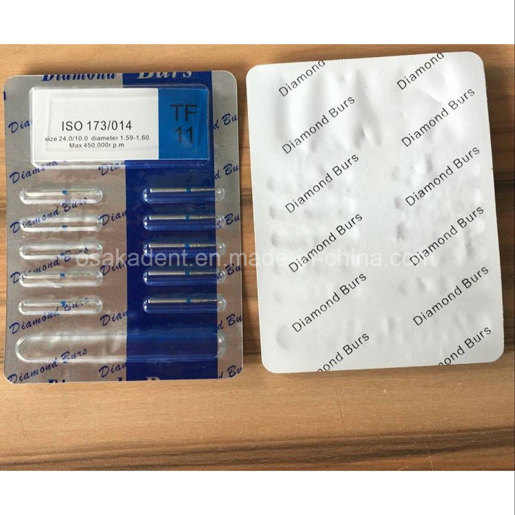 Neutral Packing Dental Diamond Burs with Good Quality