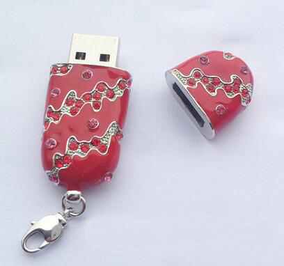 Shoe Shaped 16GB Jewellery USB Flash Drive