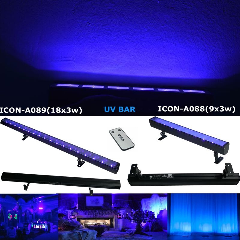 100cm/50cm Single Color UV Wall Washer LED Light Bar