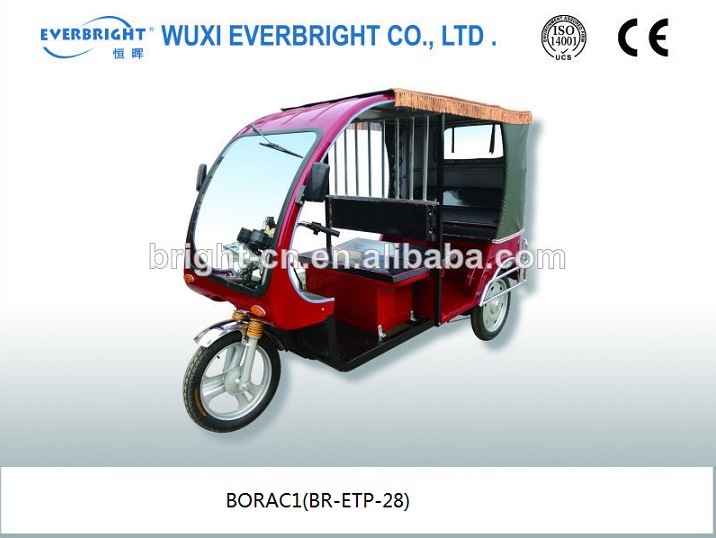 Adult Electric Motorcycle Tricycle Rickshaw Scooter for Passenger