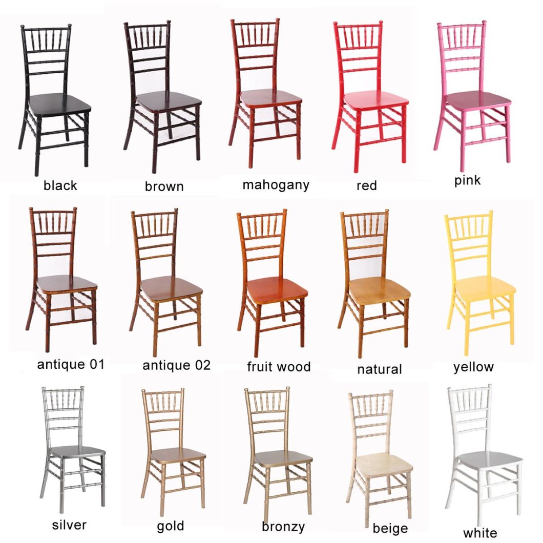 Gold Color Wood Chiavari Barstool Ballroom Barstool