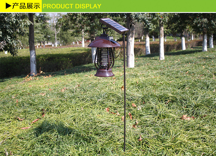 Update Solar Insect Killer Lamp Solar Home Lamp Solar Farm Insect Killer Solar Mosquito Light