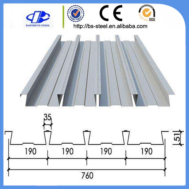 Steel Structural Composite Steel Metal Floor Decking Sheets