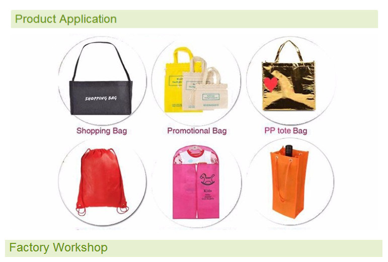 Promotional Cheap Customized Foldable Laminated Eco Fabric Tote Non-Woven Shopping Bag