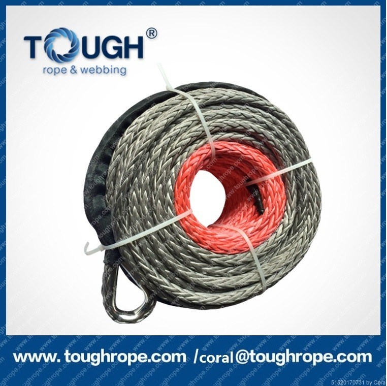 Synthetic UHMWPE 4X4 Winch Rope 4WD Accessory Winch Rope