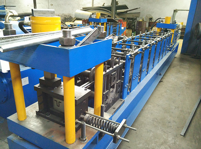 Cold Roll Steel U Type Purlin Roll Forming Machine