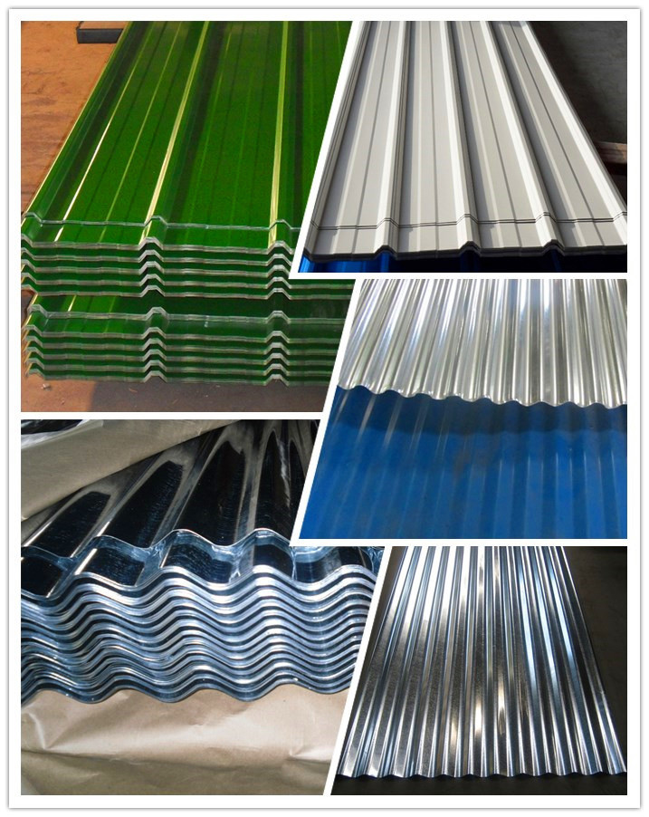 Prepainted Galvanized Corrugated Steel Roofing Sheet with ISO Certificate