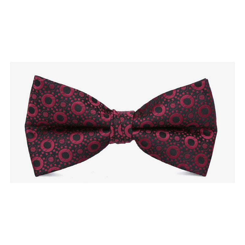 Custom Stripes Woven 100% Polyester Bow Tie