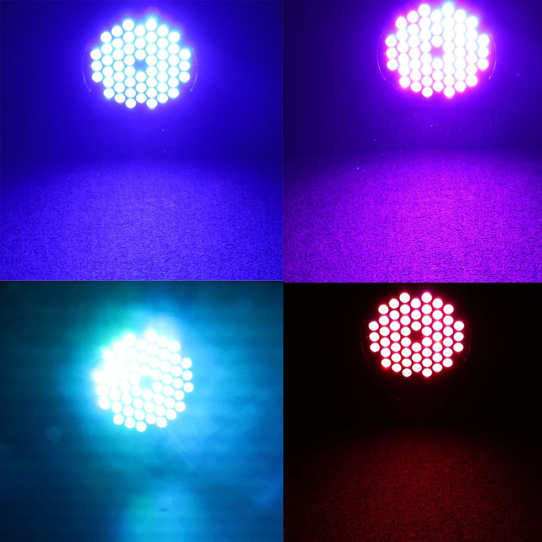 54 PCS 3 in 1 LED Stage Non-Waterproof RGB PAR Light.