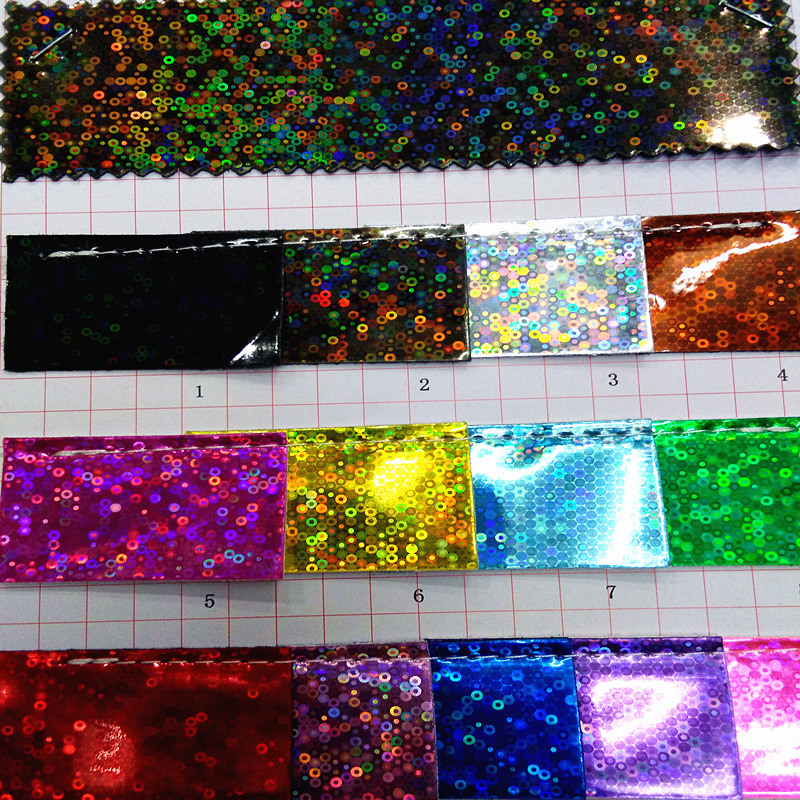 Sparkling Shine Glitter Leather PU Leather for Shoe Leather (HS-M300)