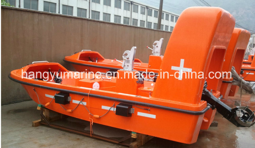 Marine Diesel Engine Fiberglass Open Life Boat