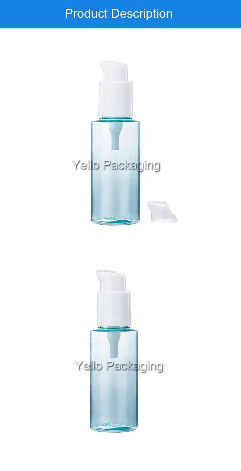 Clear Cosmetic Lotion Bottle Plastic Cosmetic Bottles