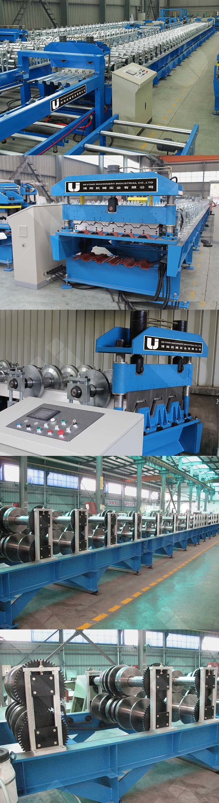 Floor Deck Panel Roll Forming Machine