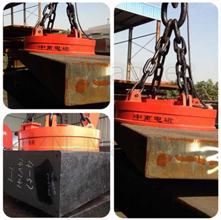 Circular Lifting Electromagnet for Steel Thick Plate Lifting MW03