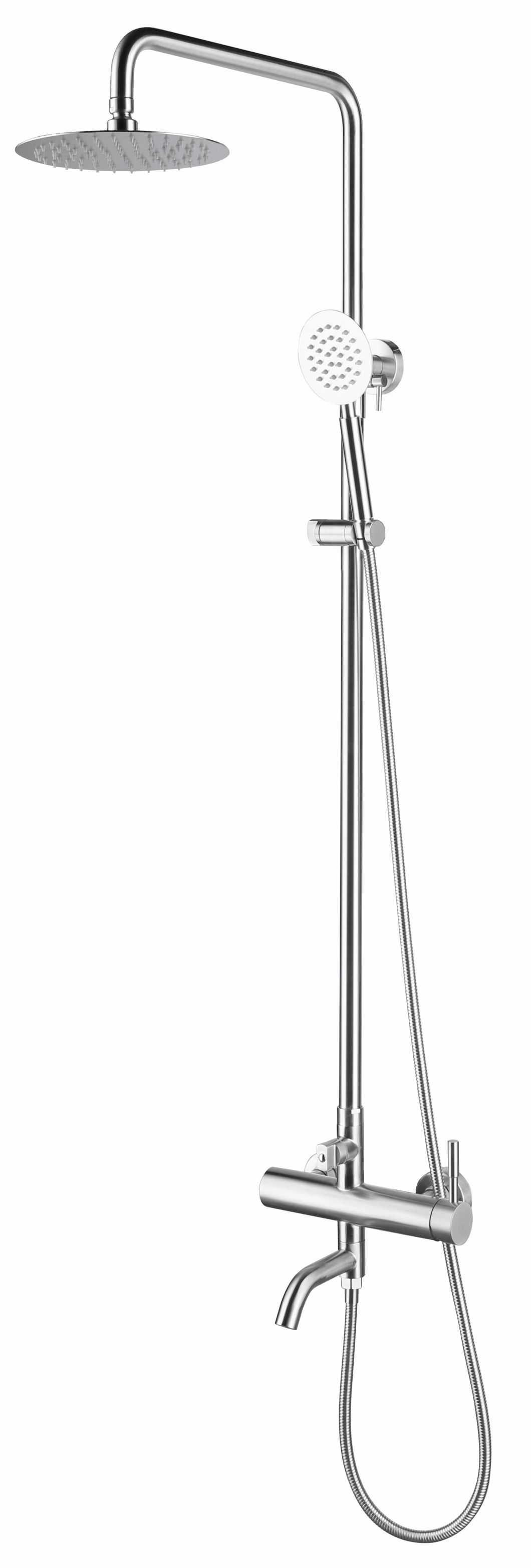 New Design SUS304 Zf-68305 Rain Faucet Shower Set