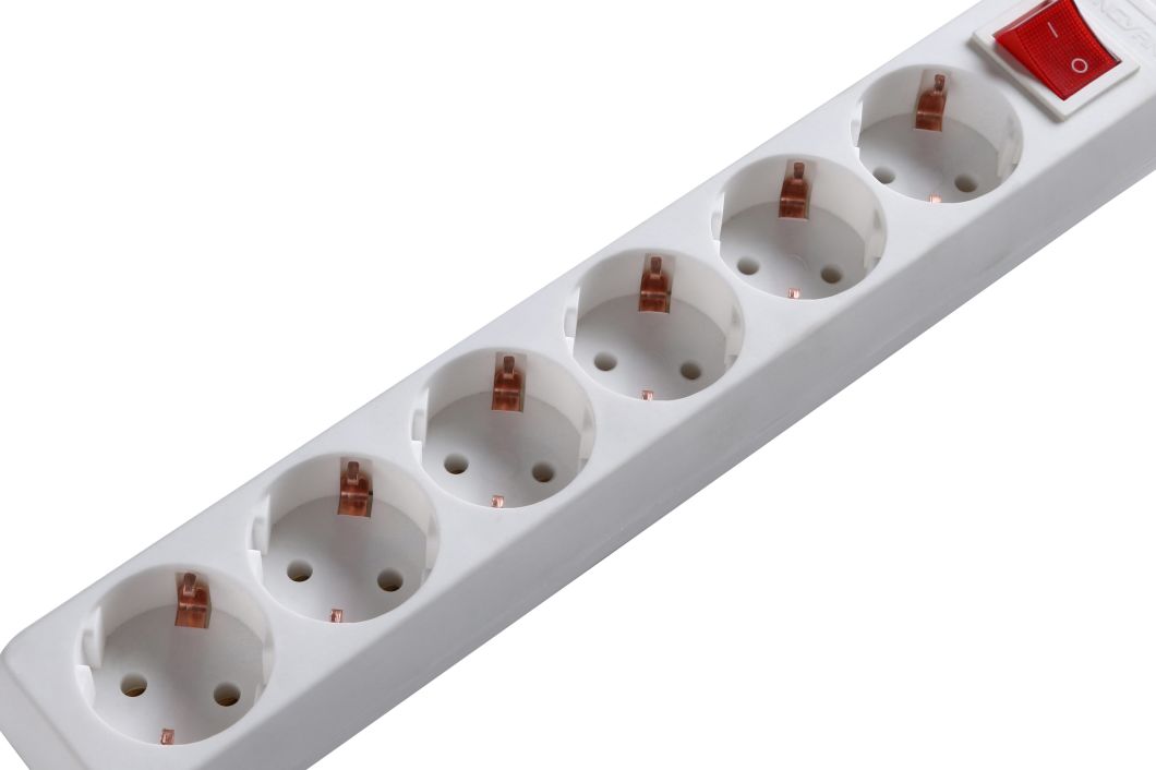 Multiple Extended Socket Smart Switch Surge Protector Power Strip (REF6W)