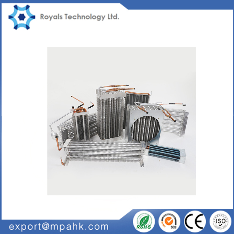 Copper Tube Fin Type Evaporator for Refrigerator