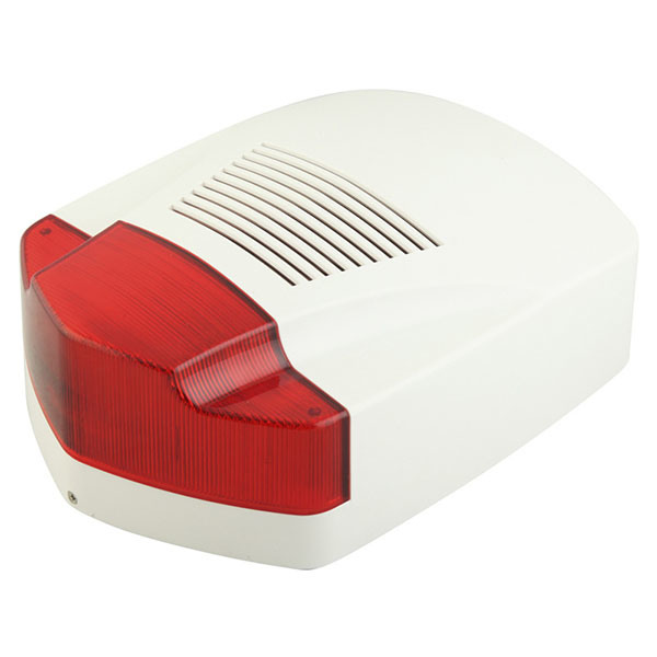 Alarm Security Products Electronic Siren, Outdoor Single Tone Siren